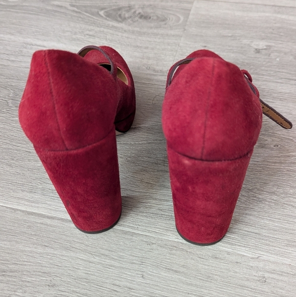 Coach suede Mary Jane platforms - Picture 7 of 7